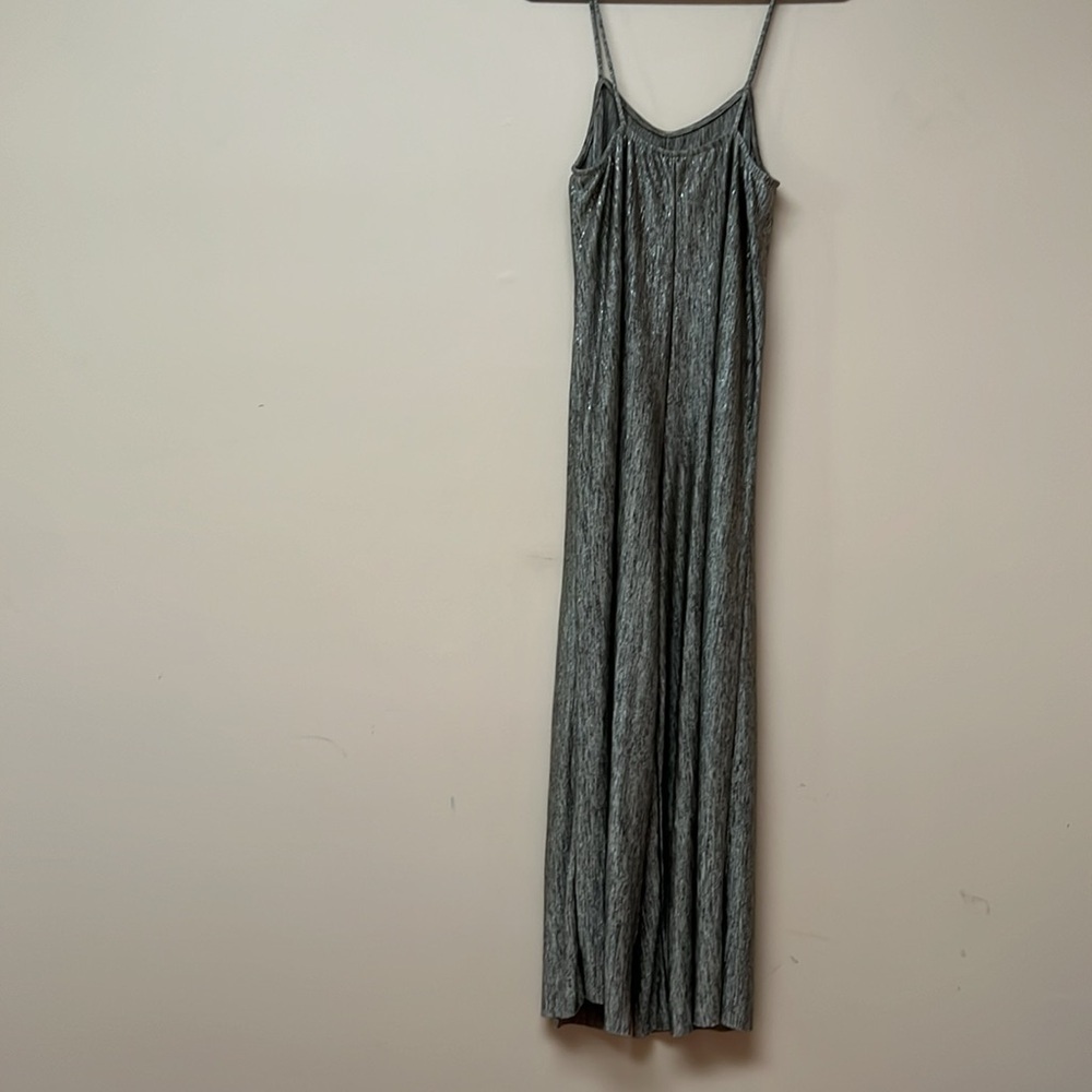 Pull & Bear shiny metallic Jumpsuit overalls Sz S - Picture 13 of 17